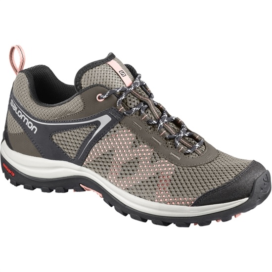 Brown Women's Salomon ELLIPSE MEHARI Running Shoes | 843-WSVBKR