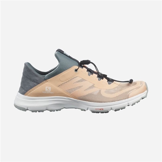 Cream Women's Salomon AMPHIB BOLD 2 Water Shoes | 437-JOFULQ