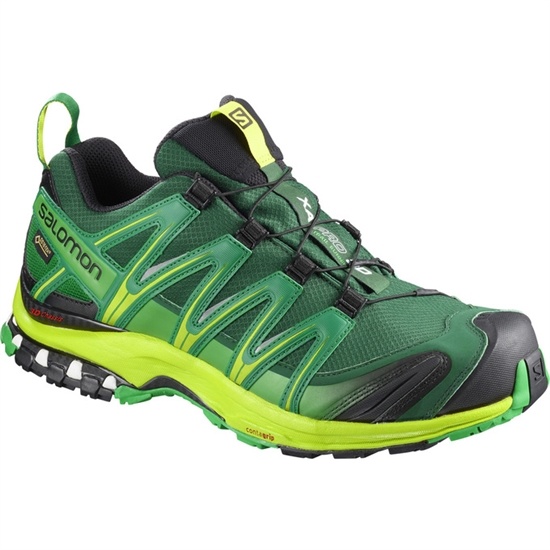 Deep Green Men's Salomon XA PRO 3D GTX Trail Running Shoes | 246-SRBQWJ