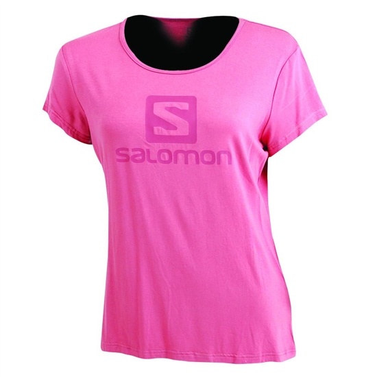 Fuchsia Women's Salomon WARRIOR SS TE W T Shirts | 812-KWSPQH