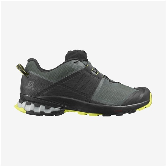 Green Men's Salomon XA WILD GORE-TEX Trail Running Shoes | 425-XLDQPH