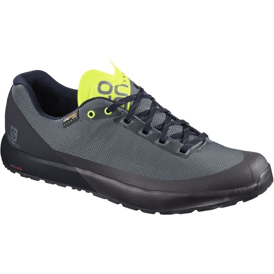 Grey / Black Women's Salomon ACRO Running Shoes | 897-DUINCX