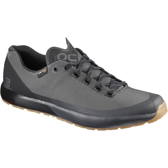 Grey / Black Women's Salomon ACRO Running Shoes | 943-KRIHSW