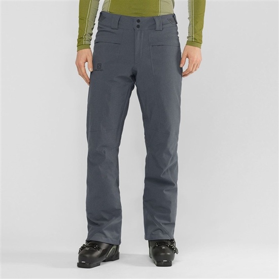 Grey Men's Salomon UNTRACKED M Ski Pants | 072-YULFVN