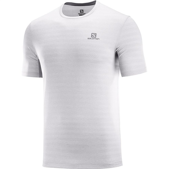 Grey Men's Salomon XA M T Shirts | 425-JNSUEF