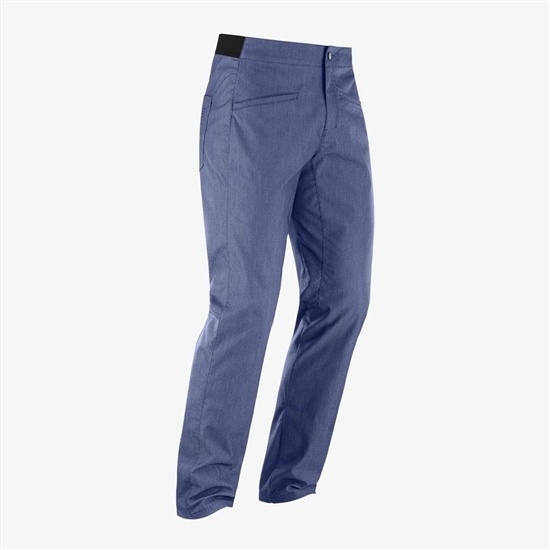 Indigo Men's Salomon WAYFARER TAPERED DENIM Pants | 931-NYHDXG