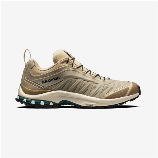 Khaki Men's Salomon XA-PRO FUSION ADVANCED Sneakers | 745-DOUSCW