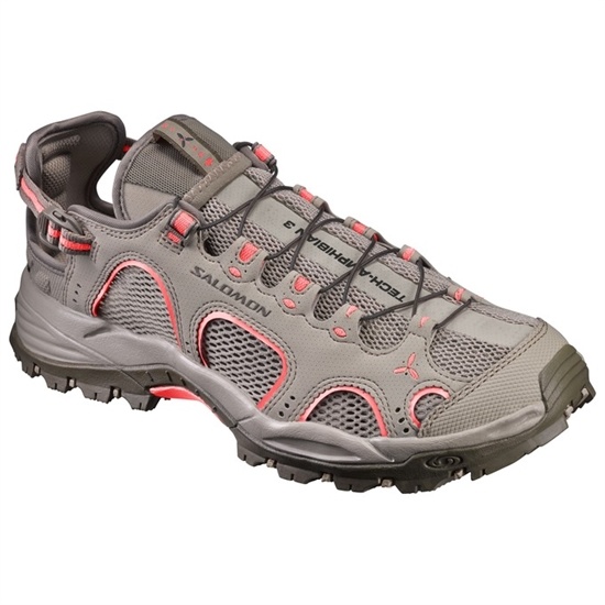 Light Brown Women's Salomon TECHAMPHIBIAN 3 W Water Shoes | 416-XUWAPG