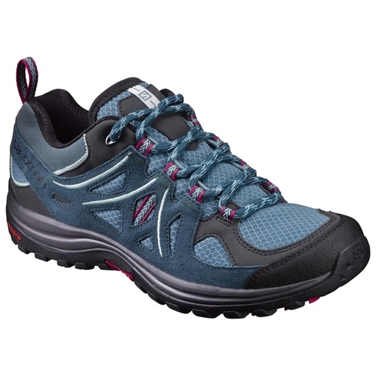 Light Turquoise / Black Women's Salomon ELLIPSE 2 AERO W Hiking Shoes | 802-ORYVFA