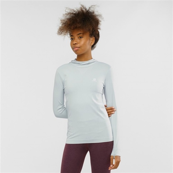 Mint Women's Salomon ESSENTIAL SEAMLESS Midlayers | 709-ORMTCK