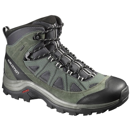 Olive / Black Men's Salomon AUTHENTIC LTR GTX Hiking Boots | 784-SJBWXY