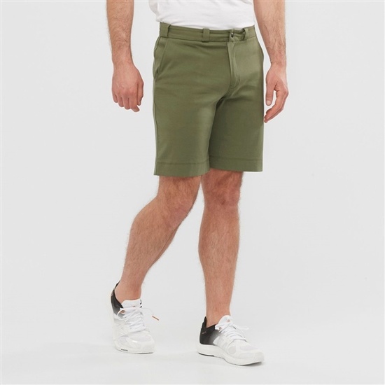 Olive Men's Salomon OUTLIFE CHINO M Shorts | 079-TSKCQP