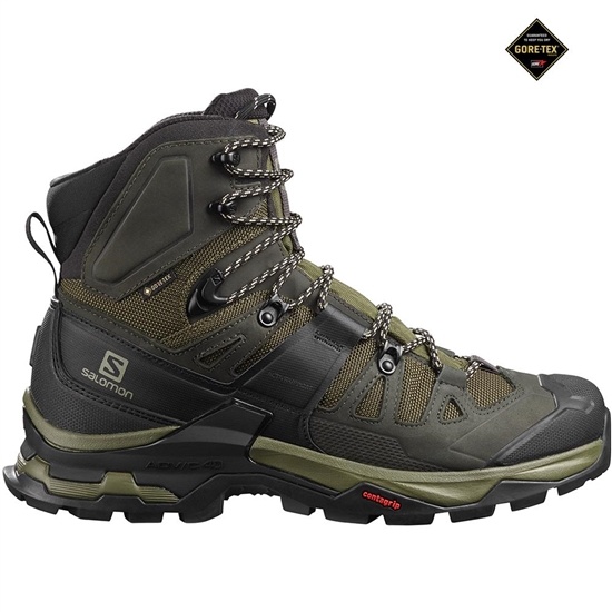 Olive Men's Salomon QUEST 4 GORE-TEX Hiking Boots | 450-KGYXVP