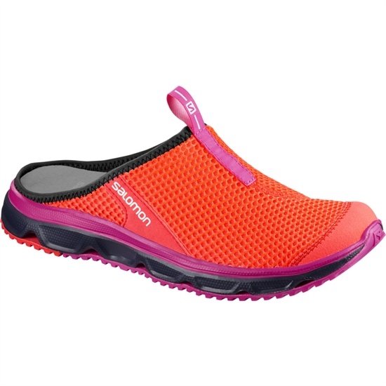 Orange Women's Salomon RX SLIDE 3.0 W Slippers | 803-ODWMVS