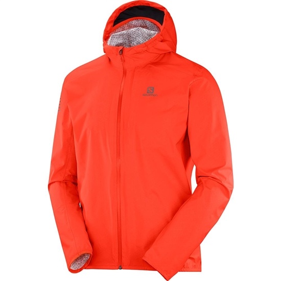 Orangered Men's Salomon BONATTI WP JKT M Jackets | 098-ODLJKR