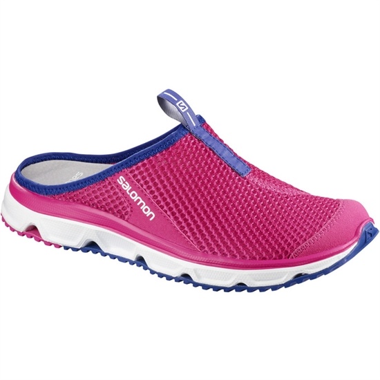 Pink Women's Salomon RX SLIDE 3.0 W Slippers | 160-WDXUNS