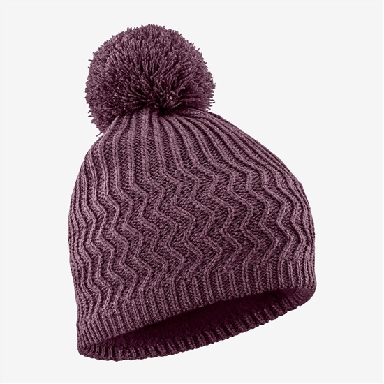 Purple Men's Salomon KUBA Beanie | 578-ORYBJH