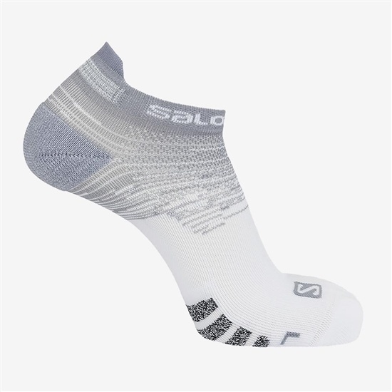 Red Men's Salomon PREDICT LOW Socks | 732-AEJDVZ