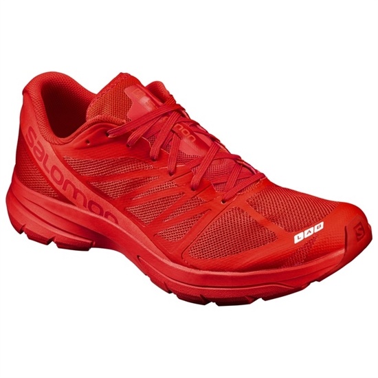 Red Women's Salomon S-LAB SONIC 2 Running Shoes | 581-HZBQRA