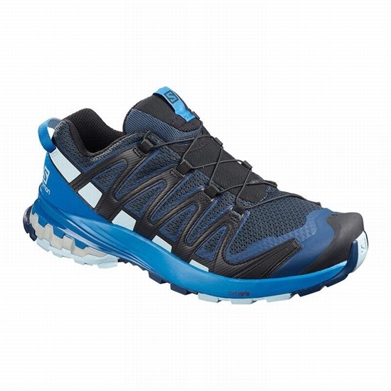 Royal Men's Salomon XA PRO 3D V8 Hiking Shoes | 359-RLECFM