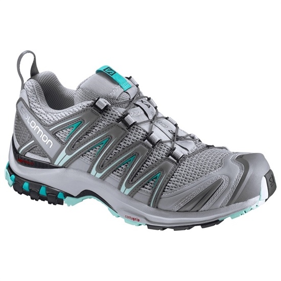 Silver Women's Salomon XA PRO 3D W Trail Running Shoes | 837-RNVTOI