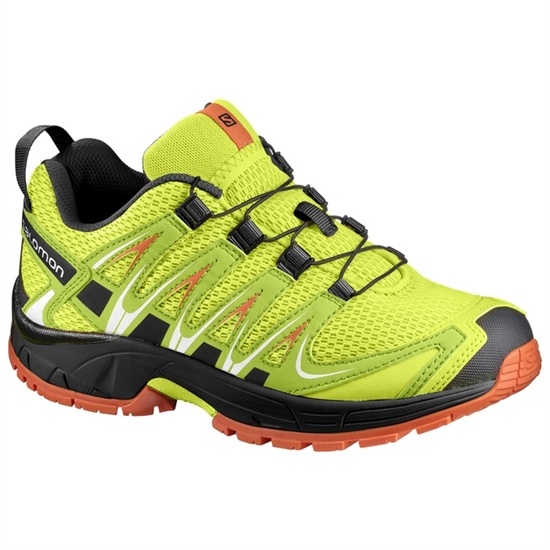 Yellow Kids' Salomon XA PRO 3D K Trail Running Shoes | 807-QVCMFY